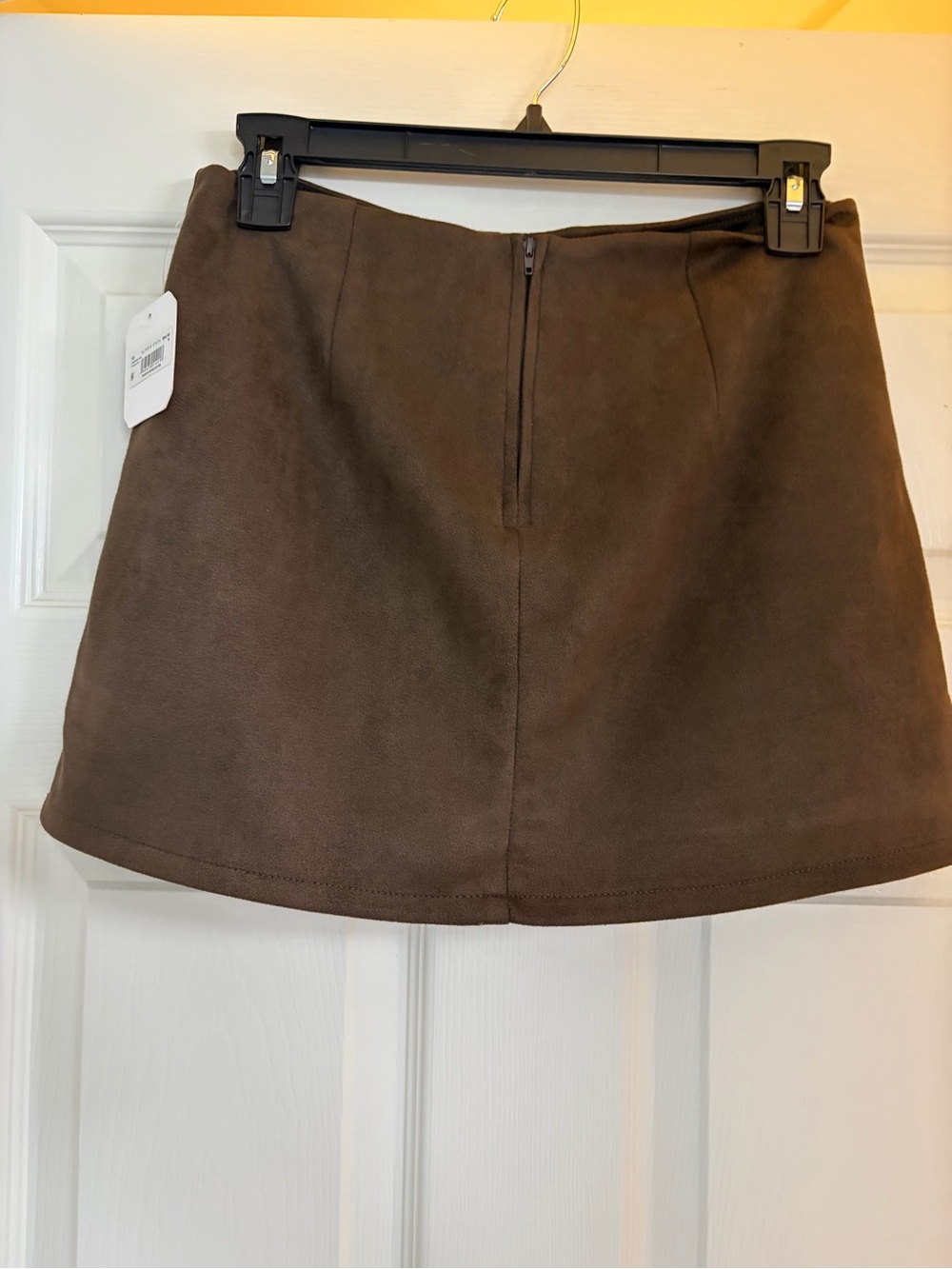 Altar'd State Brown Suede Mini Skirt